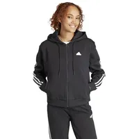 Adidas Future Icons 3-Streifen Reißverschlusspullover Black S