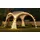 BC-ELEC Gartenlaube 3,5 x 3,5 m Grau