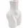 Kare Vase Donna Weiß, 40cm