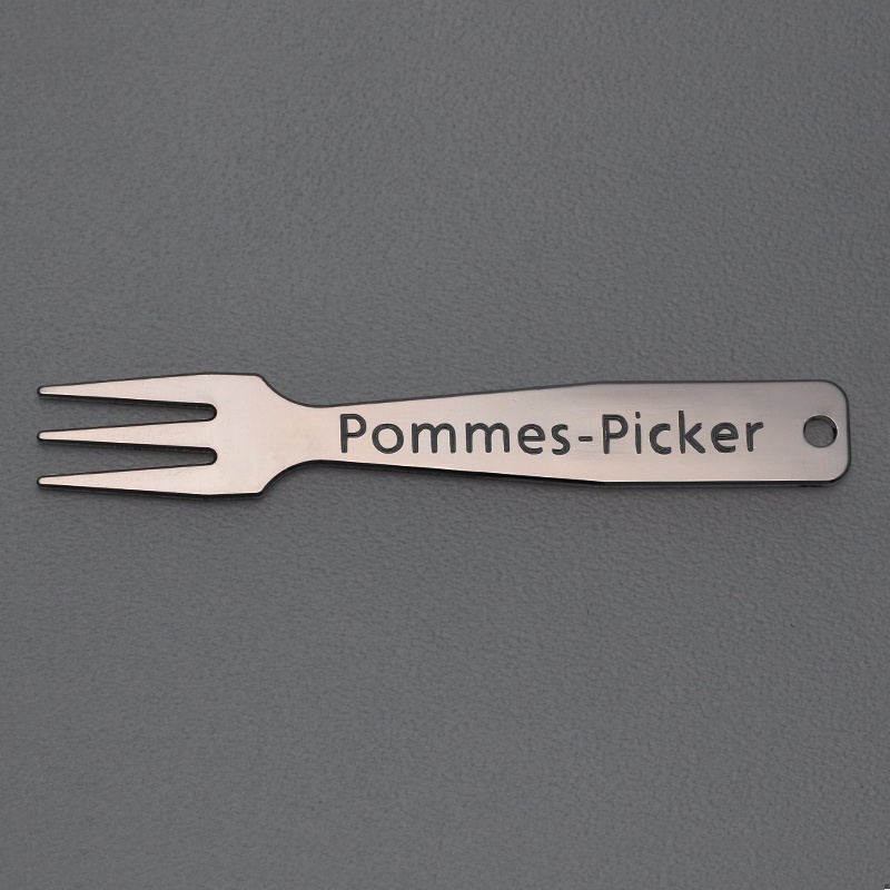 Gourmet-Gabel Pommes-Picker Sterling-Silber