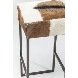 Kare Barhocker Country Life 74 x 35 x 35 cm Weiß/Braun