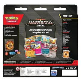 Pokémon Mega Lucario ex Liga Kampf Deck