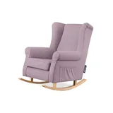 KONSIMO Schaukelsessel  Tules ¦ rosa/pink ¦ Maße (cm): B: 80 H: 110