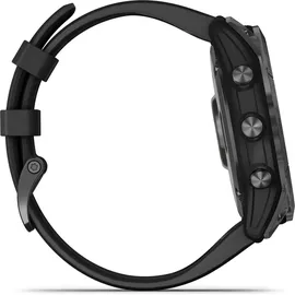 Garmin fenix 7X Solar schiefergrau mit schwarzem Armband