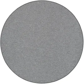 Snapstyle Feinschlingen Velour Teppich Strong Anthrazit Rund