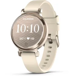 Fitnessuhr GARMIN "Lily 2", beige (beige, gold), Smartwatches