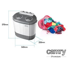 Camry CR 8052 Camping-Waschmaschine Toplader (3 kg)