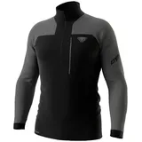 Dynafit Speed Polartec® Fleece Mit Halbem Reißverschluss - Quiet Shade Melange / Black / Orange - L