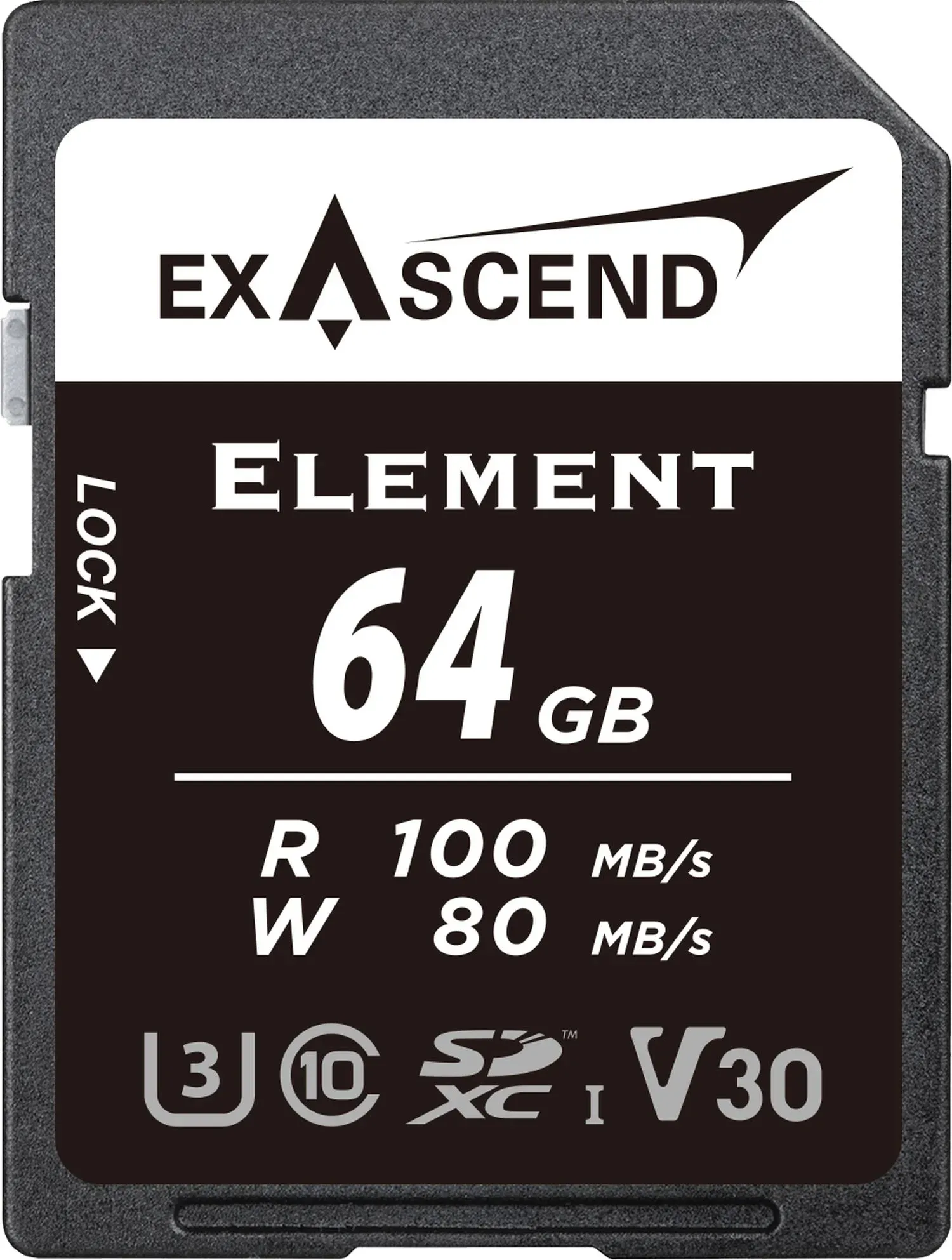 Exascend Element 64GB 100MB/S V30 UHS-I