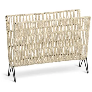 Zeller Present Zeitungsständer Boho, 38 x 15 x 30 cm,