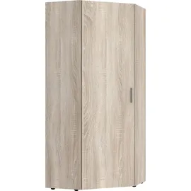 WIMEX Eckschrank Münster Ecklösung 80 x 185 x 80 cm Braun/Beige