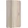WIMEX Eckschrank Münster Ecklösung 80 x 185 x 80 cm Braun/Beige