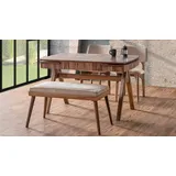 aea Esszimmer Set Hocker Hochwertig Garnitur Tisch 2x Stühle Design Modern Möbel