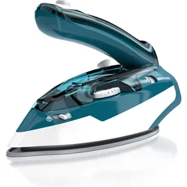 MyBeo Reisebügeleisen 1100W blau|weiß