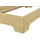 Erst-Holz Funktionsbett Bettrahmen 100x190 Pensionsbett, Gästebett mit wählbarem Zubehör V-60.56-10-190ohne Zubehör