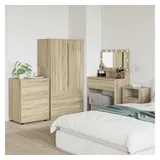 vidaXL Sideboard 60 x 48 x 81 cm Beige