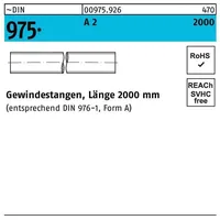Industrial Quality Supplies DIN 975 Gewindestange VG M8x2000 Edelstahl