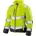 Damen Sicherheitsjacke Übergangsjacke R325F fluorescent yellow/grey XL