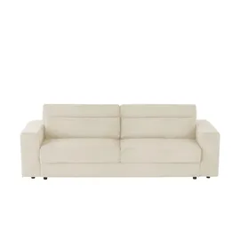 Sofa.de Big Sofa mit Schlaffunktion Branna ¦ beige ¦ Maße (cm): B: 250 H: 101 T: 105