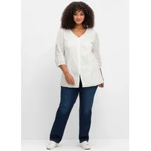 sheego by Joe Browns Klassische Bluse Tunika . weiß 40 EU