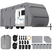 Vevor Wohnwagen-Schutzhülle 6,1-6,7 m Grau