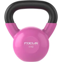 Kettlebell Vinyl - 4 kg - Rosa ROT 4kg