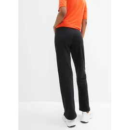 bonprix Sweathose Loose Fit Schwarz 3XL