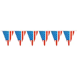 Wimpelkette USA 10m