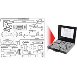 KS Tools VAG - Motoreinstell-Werkzeug-Satz, 35-teilig