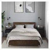 vidaXL Nachttische 2 Stk. Schwarz 40x40x55 cm Holzwerkstoff