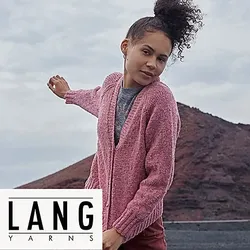 Strickanleitung – Jacke "Walburga" aus Lang Yarns Donegal Tweed+