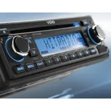VDO CD716UB-BU 12V mit RDS Bluetooth CD Radio AUX-In USB MP3 Autoradio FM dig...