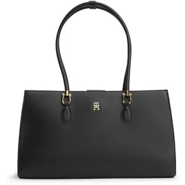 Tommy Hilfiger TH Grace Henkeltasche Kunstleder Black