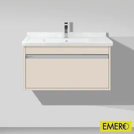 Duravit Ketho 80x45,5cm, Taupe, 1 Auszug, wandhängend