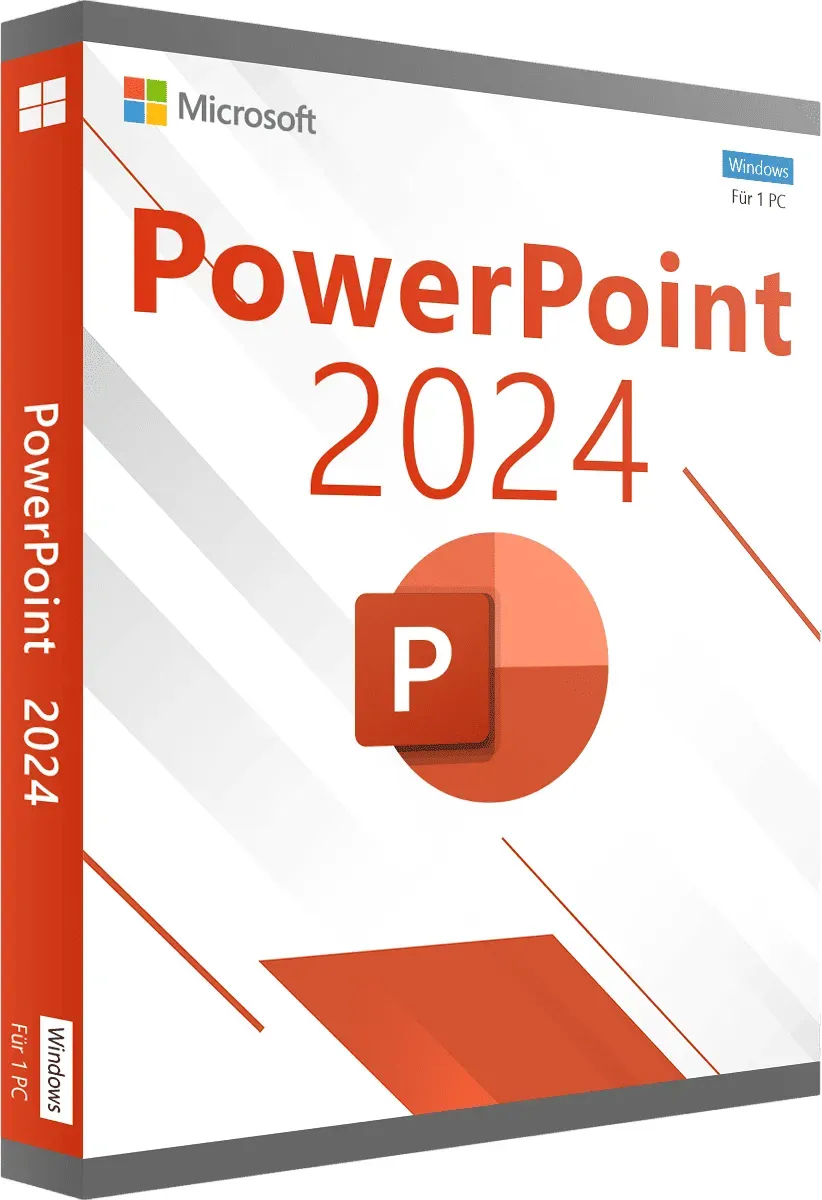 Microsoft PowerPoint 2024 Retail Lizenz | Accountgebunden