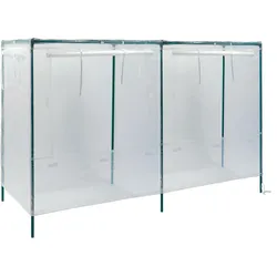 Vitavia Hochbeetabdeckung Eckig aus PE Folie mit integriertem UV Schutz B 158 x T 75 x G 105 cm (Gr. L)