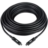 ATEN UE3415F aktives optisches Ultra HD-Kabel mit USB-C schwarz,