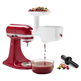 KitchenAid 5KSMFVSFGA Fleischwolf + Pürier-Set