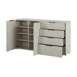 Novel XL-Sideboard OAKLAND ¦ beige ¦ Maße (cm): B: 184 H: 102 T: 42.0