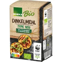 Edeka Bio Dinkelmehl Type 1050 ideal für Mischbrote und herzhaftes Gebäck 1kg