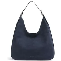 Michael Kors Nolita Large Schultertasche Nubukleder Dress Blues