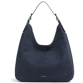 Michael Kors Nolita Large Schultertasche Nubukleder Dress Blues