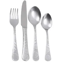 Thomas Kinderbesteck Kids Lolly / Edelstahl, Silber, Metall, 4-teilig, 19.9x2.5x19.9 cm, Füttern, Kinderbesteck