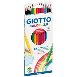 Giotto Colors 3.0 Farbstifte, 12 Farben