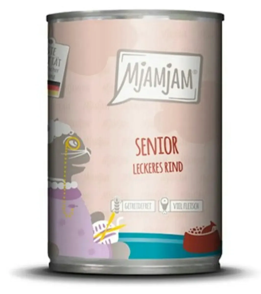 MjAMjAM – Senior 400g MjAMjAM Katze 6x400g Senior - leckeres Rind