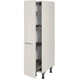 Nobilia Apothekerschrank Flash 30 x 58,3 x 167,8 cm Grau