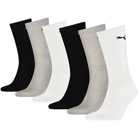 Puma Sportsocken Regular Crew Socken 6-Pack mehrfarbig 47-49