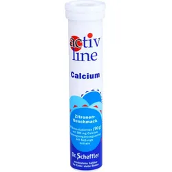 ACTIVLINE Calcium Zitrone Brausetabletten 20 St.