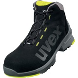 Uvex 1 S2 Stiefel, Arbeitsschuhe für Herren, Schwarz/Lime, Größe 45