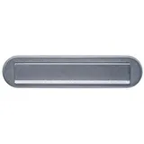 INTERSTEEL Briefeinwurf VA Edelstahl vibriert ov.77mm 340mm INTERSTEEL